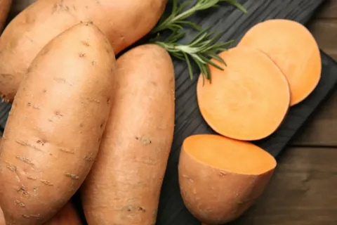 تصویر 4 از سیب زمینی شیرین مخصوص رژیم ورزشی